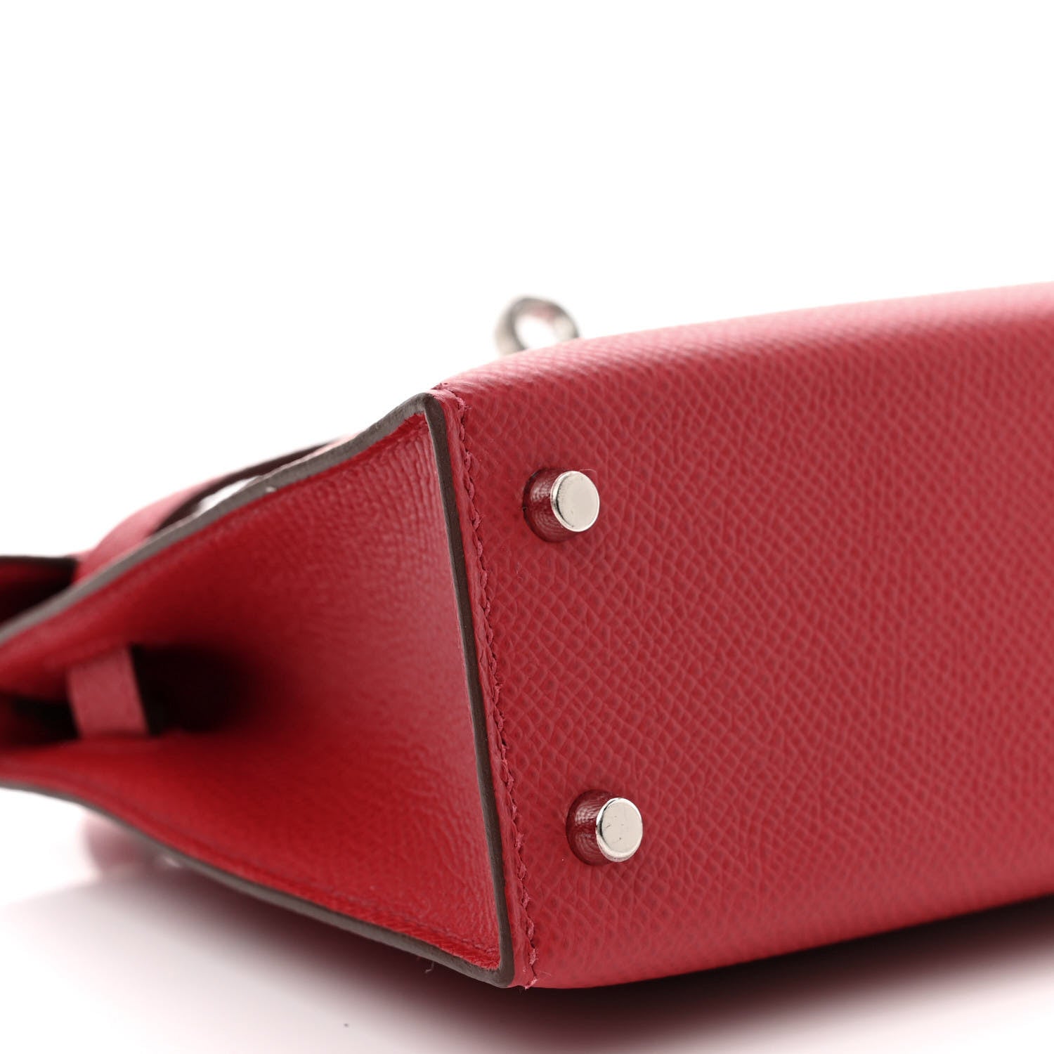 Hermes Epsom Mini Kelly Sellier 20 Rouge Piment 8 of 17