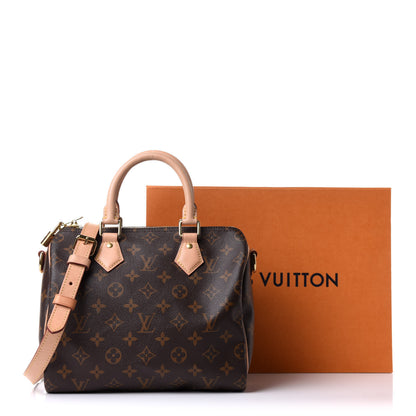 Louis Vuitton Monogram Speedy Bandouliere 25 10 of 10