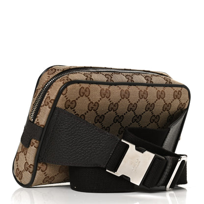 Gucci Monogram Belt Bag Dark Brown 3 of 12