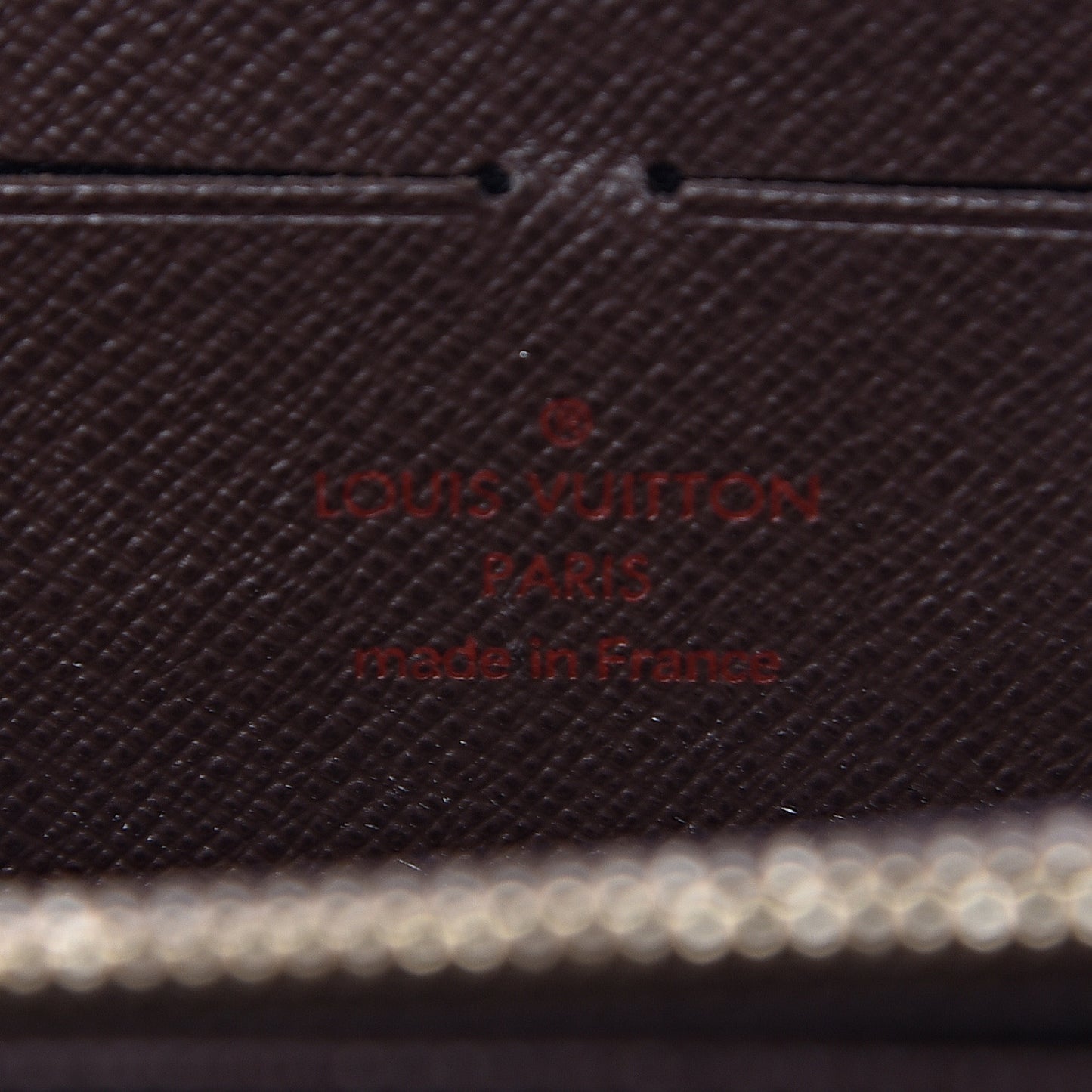Damier Ebene Zippy Wallet