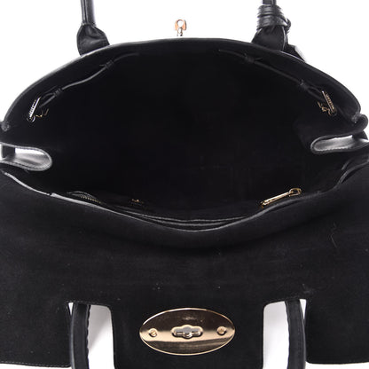 Mulberry Smooth Calfskin Braided Bayswater Black 5 of 14