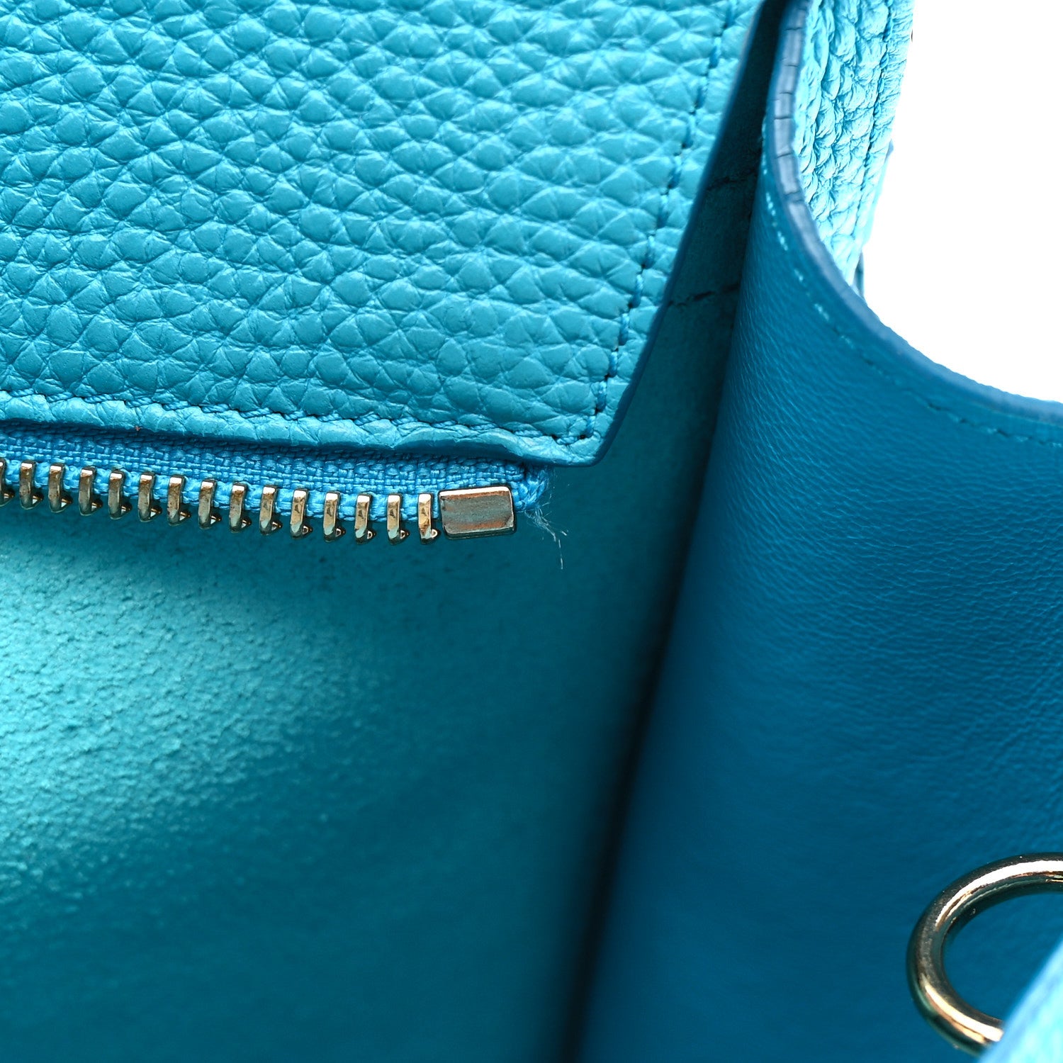 Salvatore Ferragamo Hammered Calfskin Double Handle Small Amy Tote