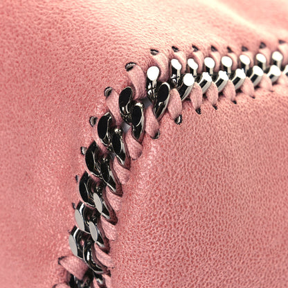 Stella McCartney Shaggy Deer Falabella Reversible Mini Fold Over Tote Pink 8 of 19
