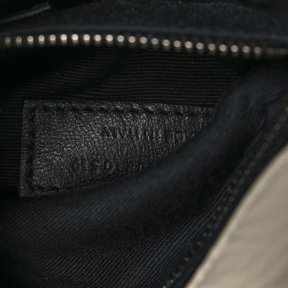 Saint Laurent Crinkled Calfskin Matelasse Monogram Niki Chain Wallet Crema Soft 7 of 11