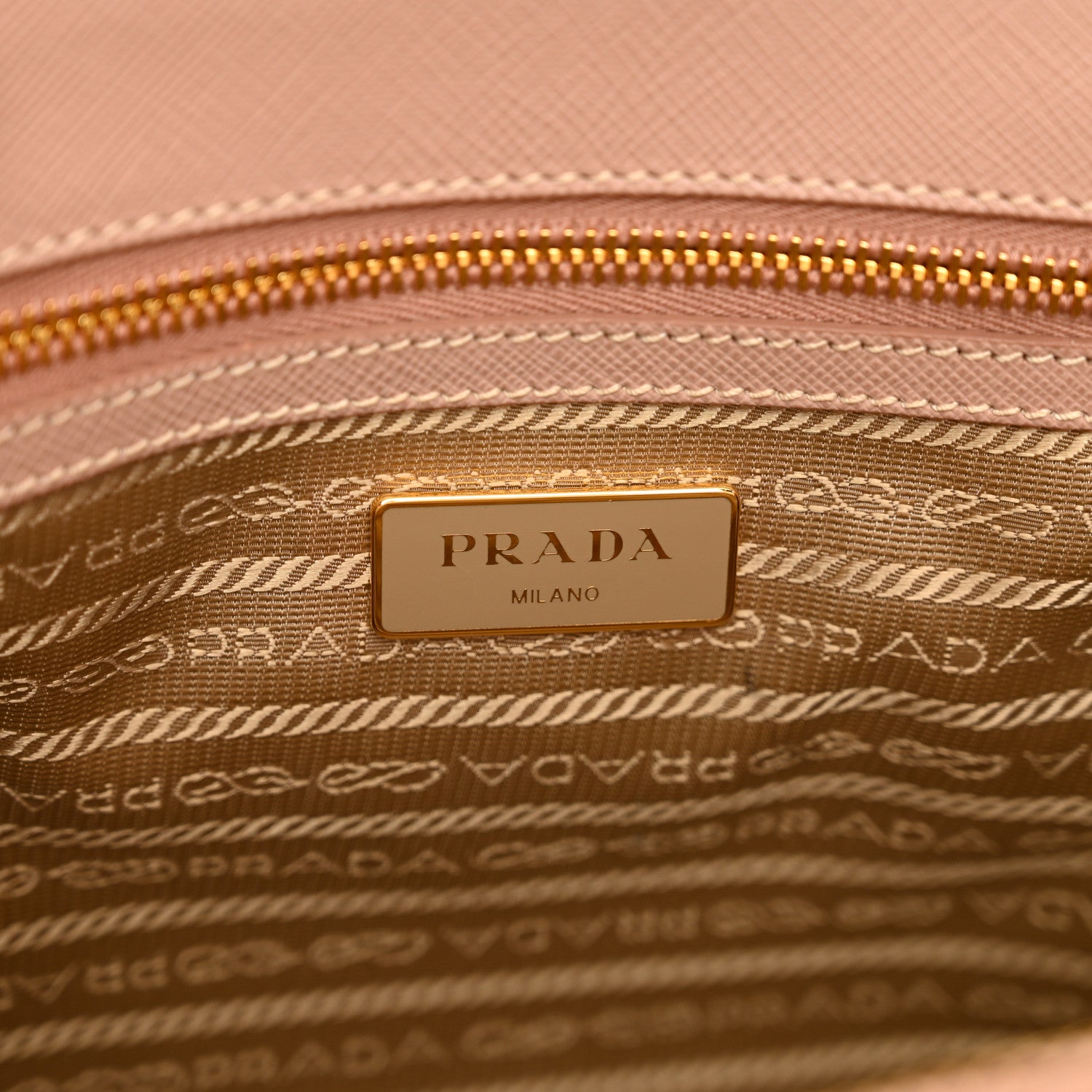 Prada Saffiano Medium Galleria Double Zip Tote Cammeo 7 of 9