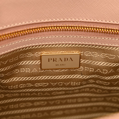 Prada Saffiano Medium Galleria Double Zip Tote Cammeo 7 of 9