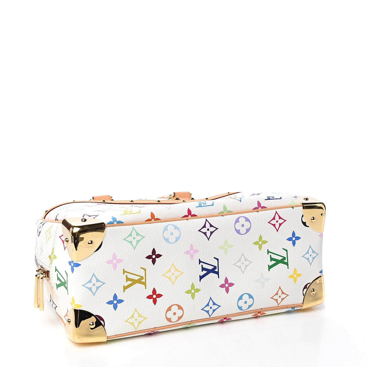 Louis Vuitton Monogram Multicolor Trouville White 3 of 8