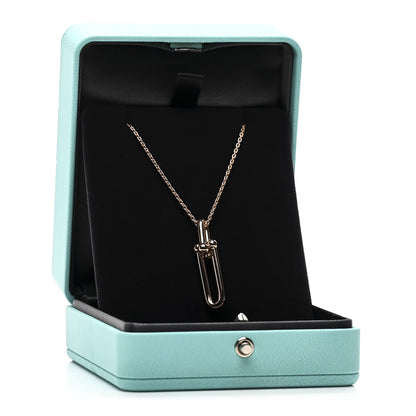 Tiffany 18K Rose Gold Hardwear Link Pendant Necklace 6 of 6