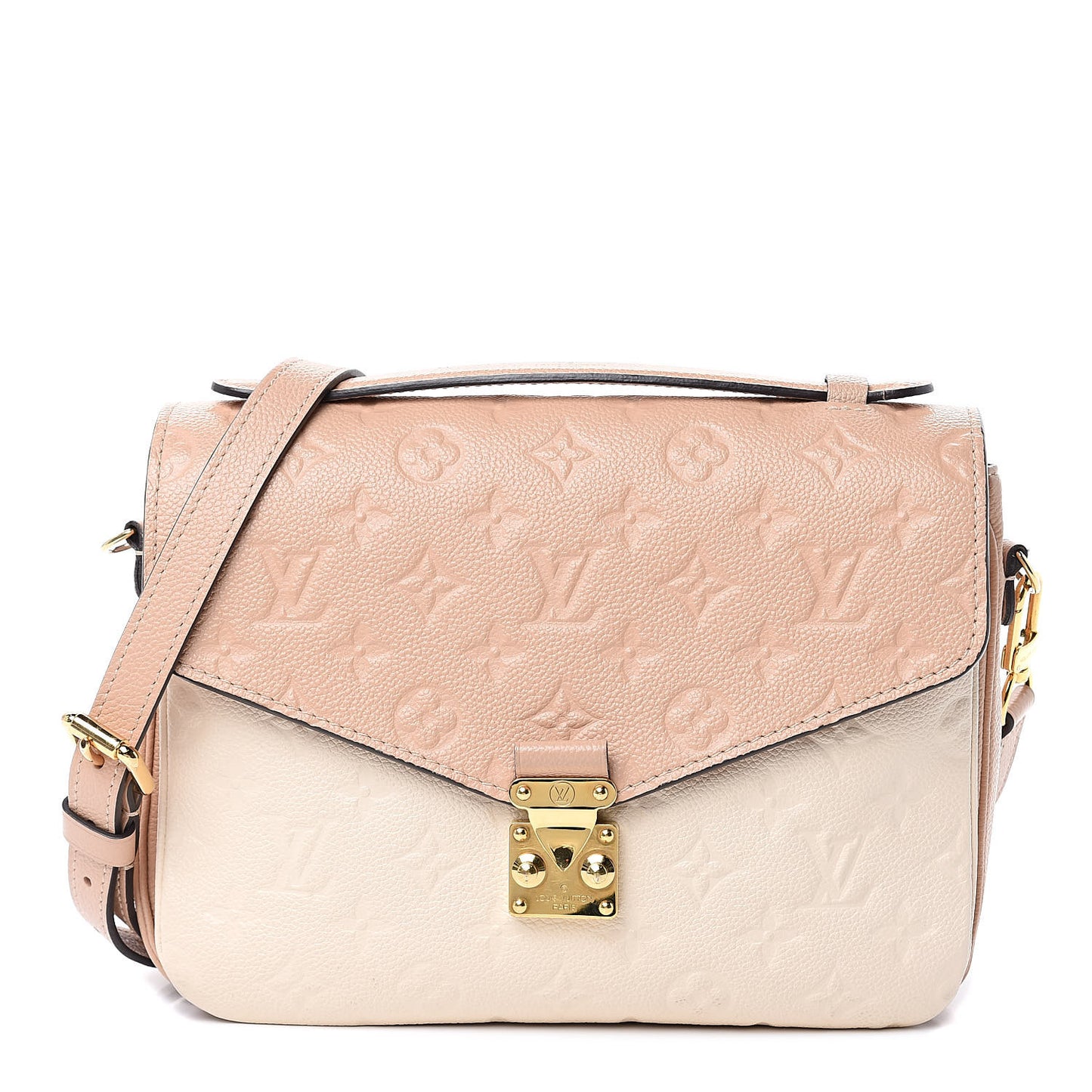 Empreinte Pochette Metis Beige Rose Creme