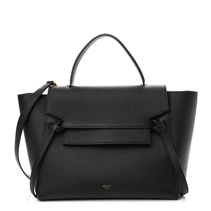 Celine Grained Calfskin Mini Belt Bag Black 1 of 12