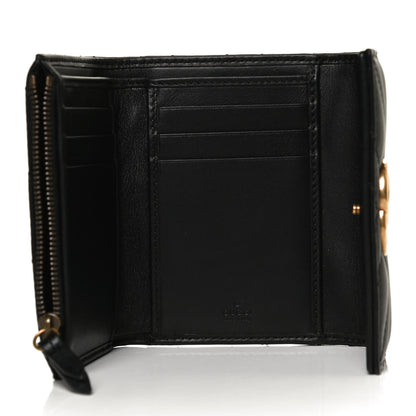 Gucci Calfskin Matelasse GG Marmont Wallet Black 5 of 10