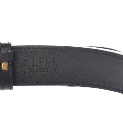 Gucci Calfskin Matelasse GG Marmont Belt Bag 75 30 Black 8 of 11