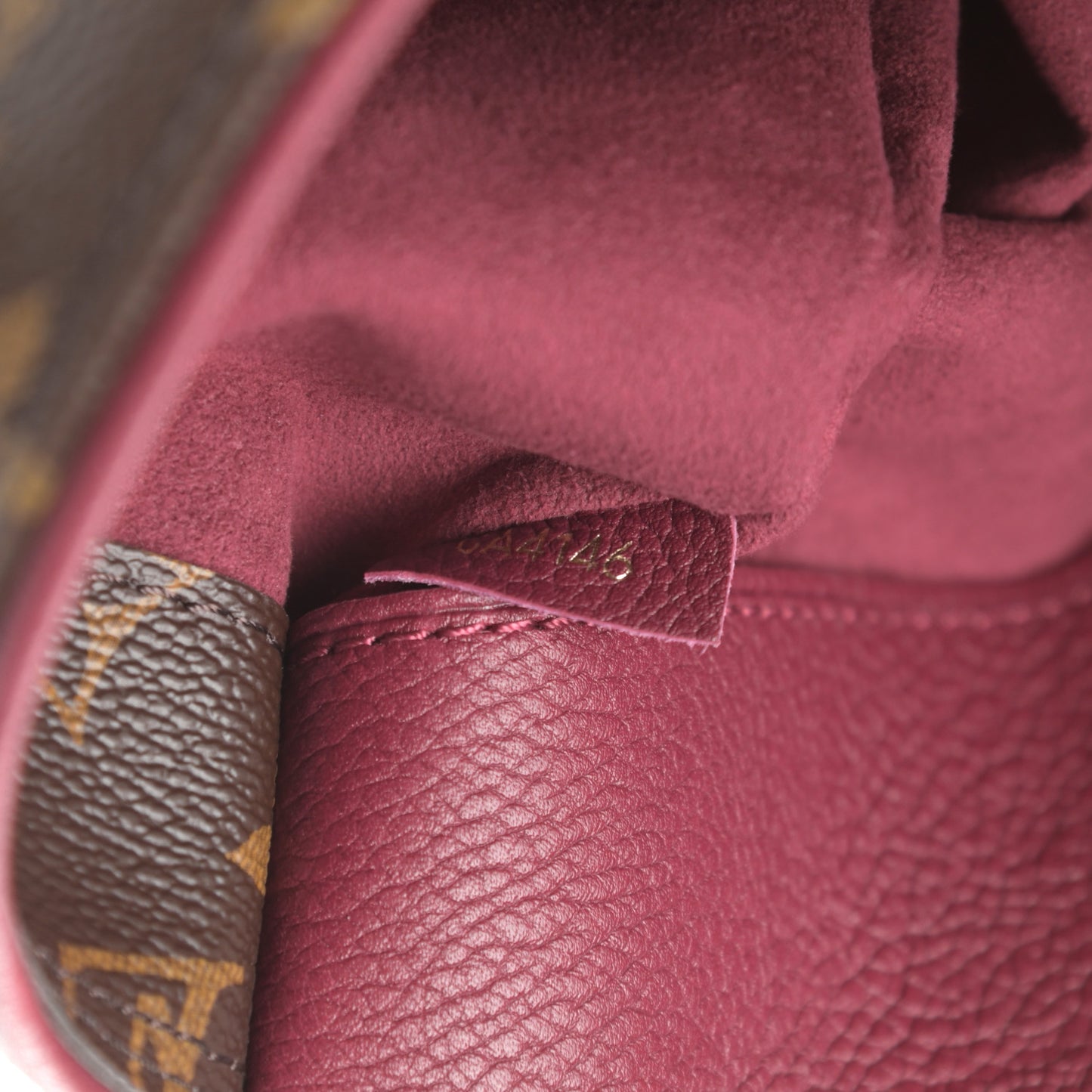 Monogram Pallas Full Raisin