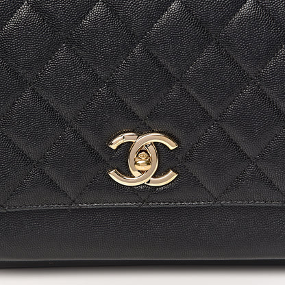 Chanel Caviar Quilted Large Business Affinity Flap Black 10 of 10