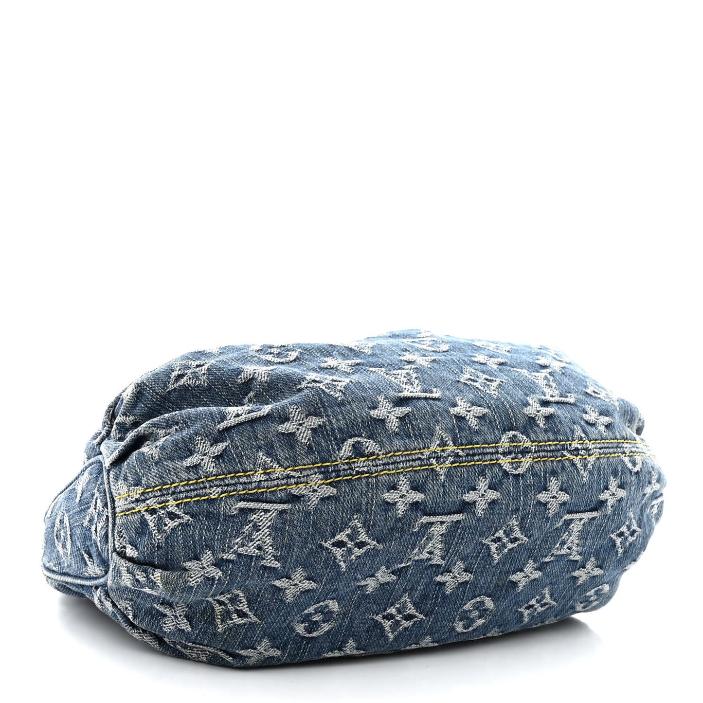 Monogram Denim Pleaty Blue