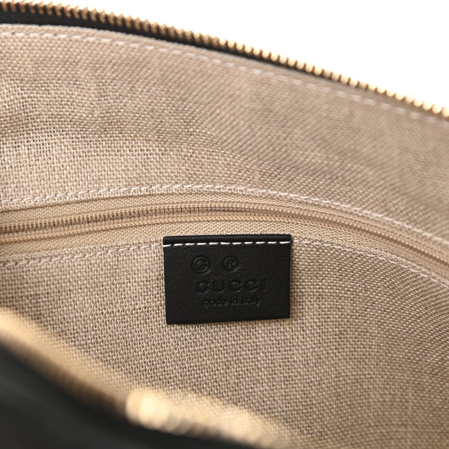 Microguccissima Medium Dome Bag Black