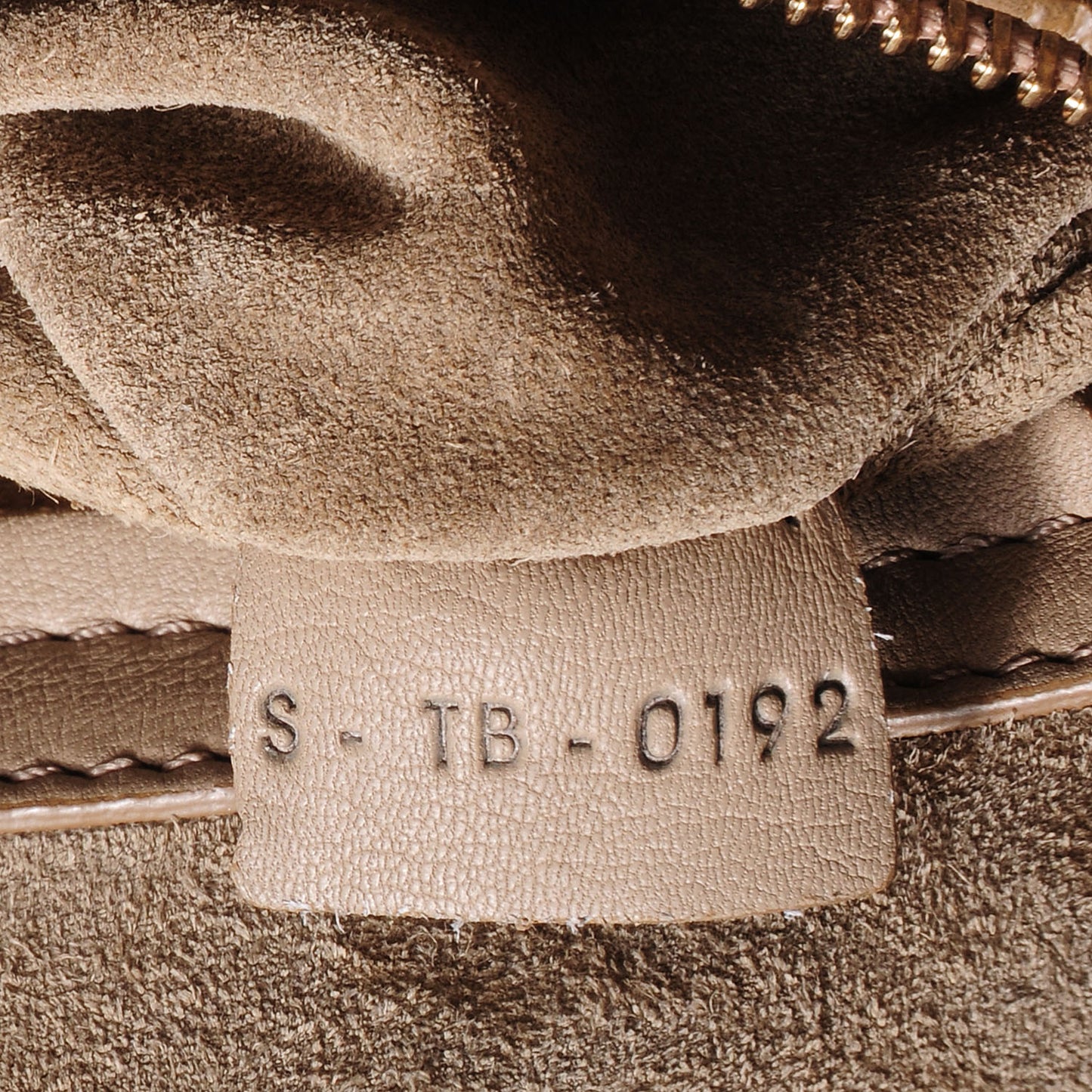 Supple Calfskin Medium Phantom Luggage Beige