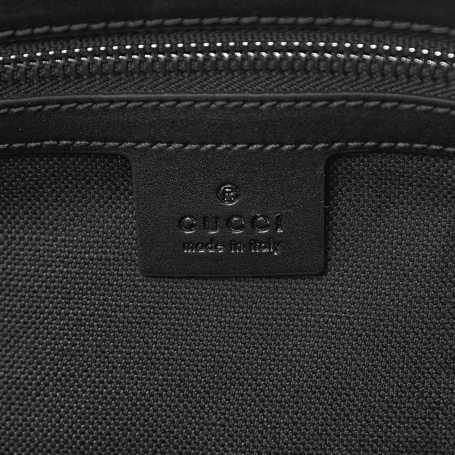 Gucci GG Supreme Monogram Web Tote Backpack Black Grey 6 of 12