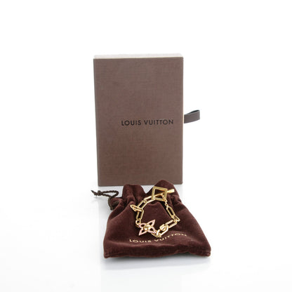 Louis Vuitton Swarovski Crystal Flower Power Bracelet Gold 6 of 6