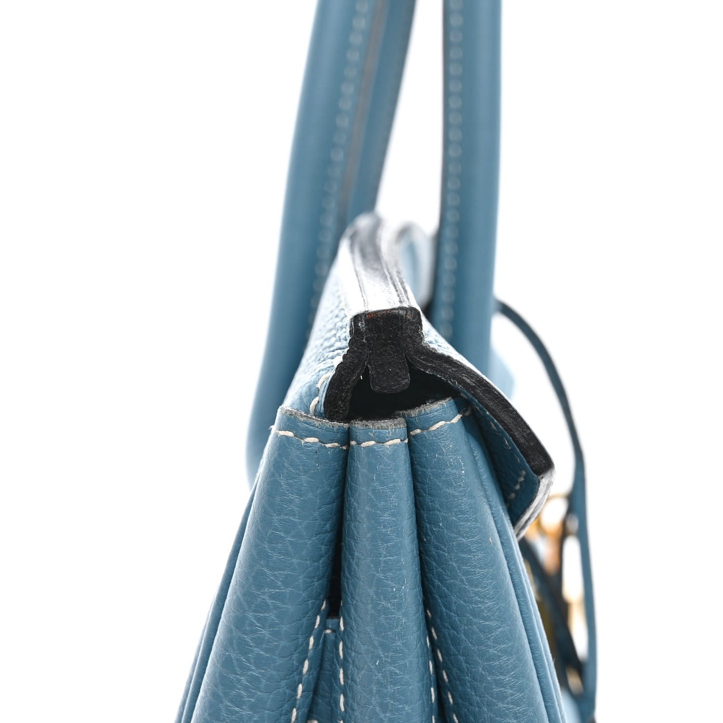 Togo Birkin 35 Blue Jean