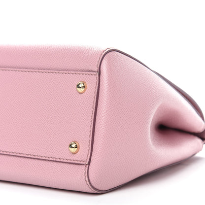 Dolce & Gabbana Dauphine Small Miss Sicily Satchel Rosa Carne II 10 of 10