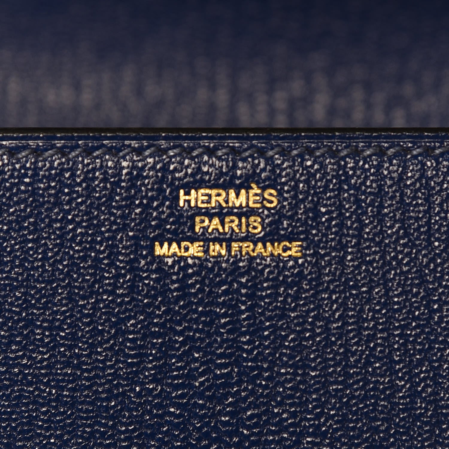 Hermes Chevre Mysore Medor 23 Clutch Bleu Encre 6 of 9