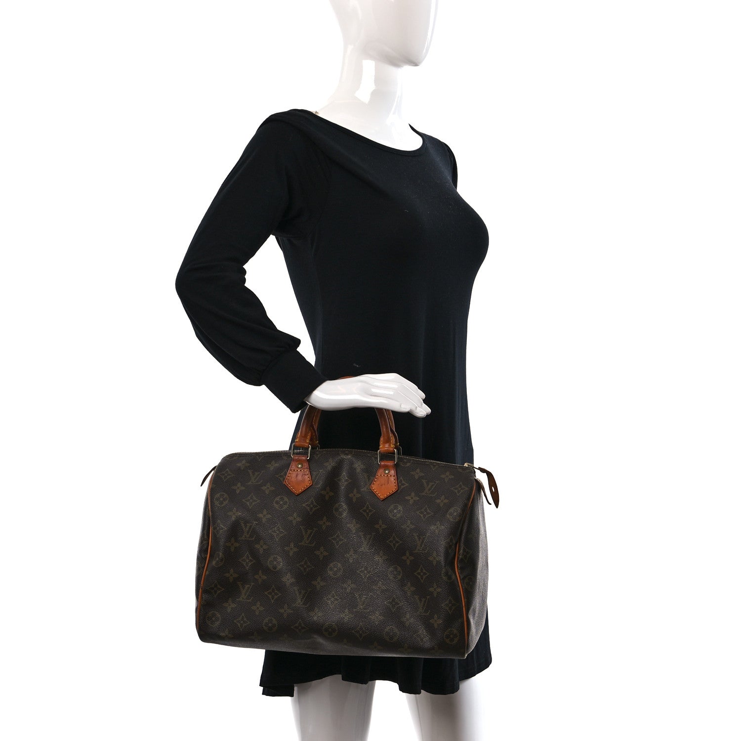 Louis Vuitton Monogram Speedy 35 2 of 22