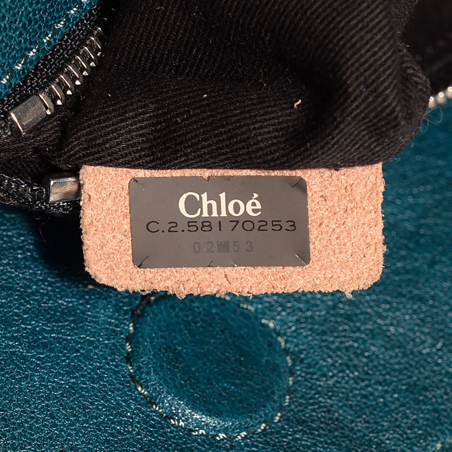 Sheepskin Saskia Satchel Aqua Fresh
