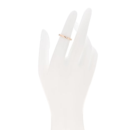 Tiffany 18K Rose Gold Diamond 3mm Elsa Peretti Band Ring 47 4.25 2 of 5