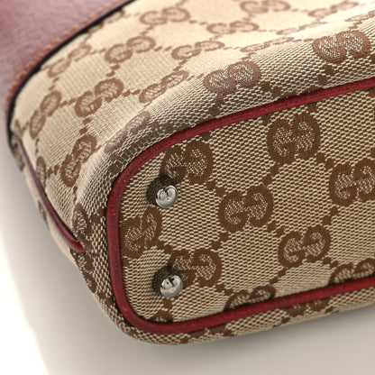 Gucci Monogram Shoulder Bag Red 8 of 9