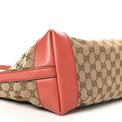 Gucci Monogram Medium Craft Tote Coral 10 of 12