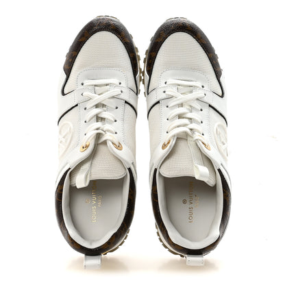 Louis Vuitton Calfskin Monogram Run Away Sneakers 39 White 2 of 10