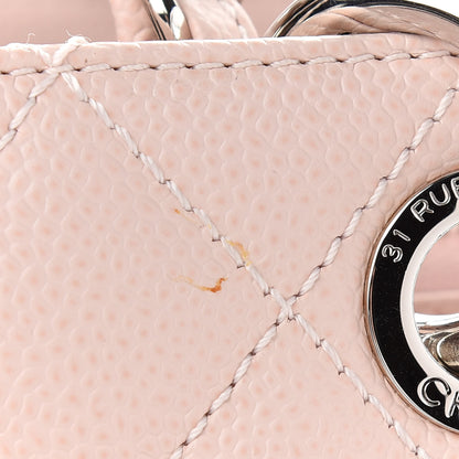 Chanel Caviar Quilted Grand Shopping Tote GST Light Pink 9 of 9