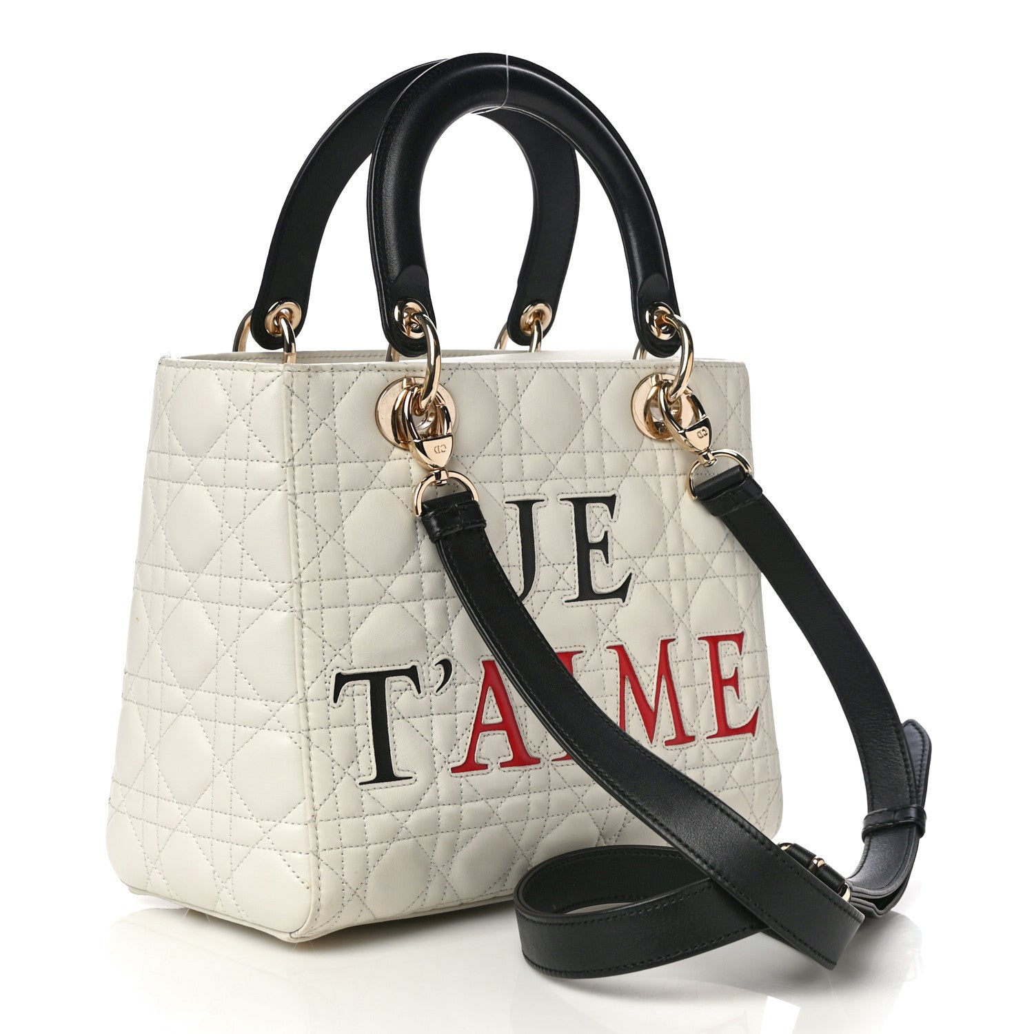 Christian Dior Lambskin Cannage DiorAmour Chinese Valentines Medium Lady Dior Multicolor 2 of 11