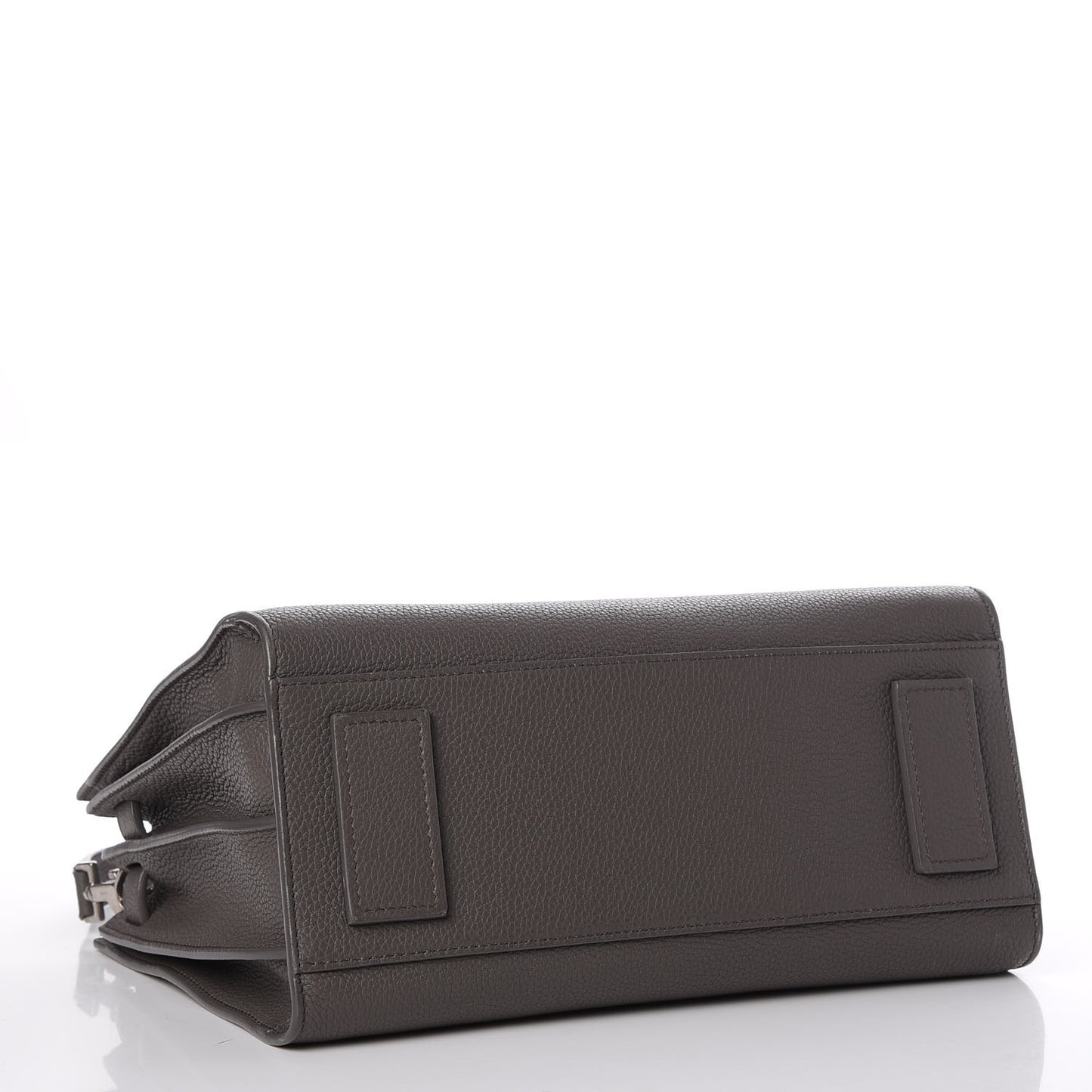 Grained Calfskin Baby Sac De Jour Souple Coal