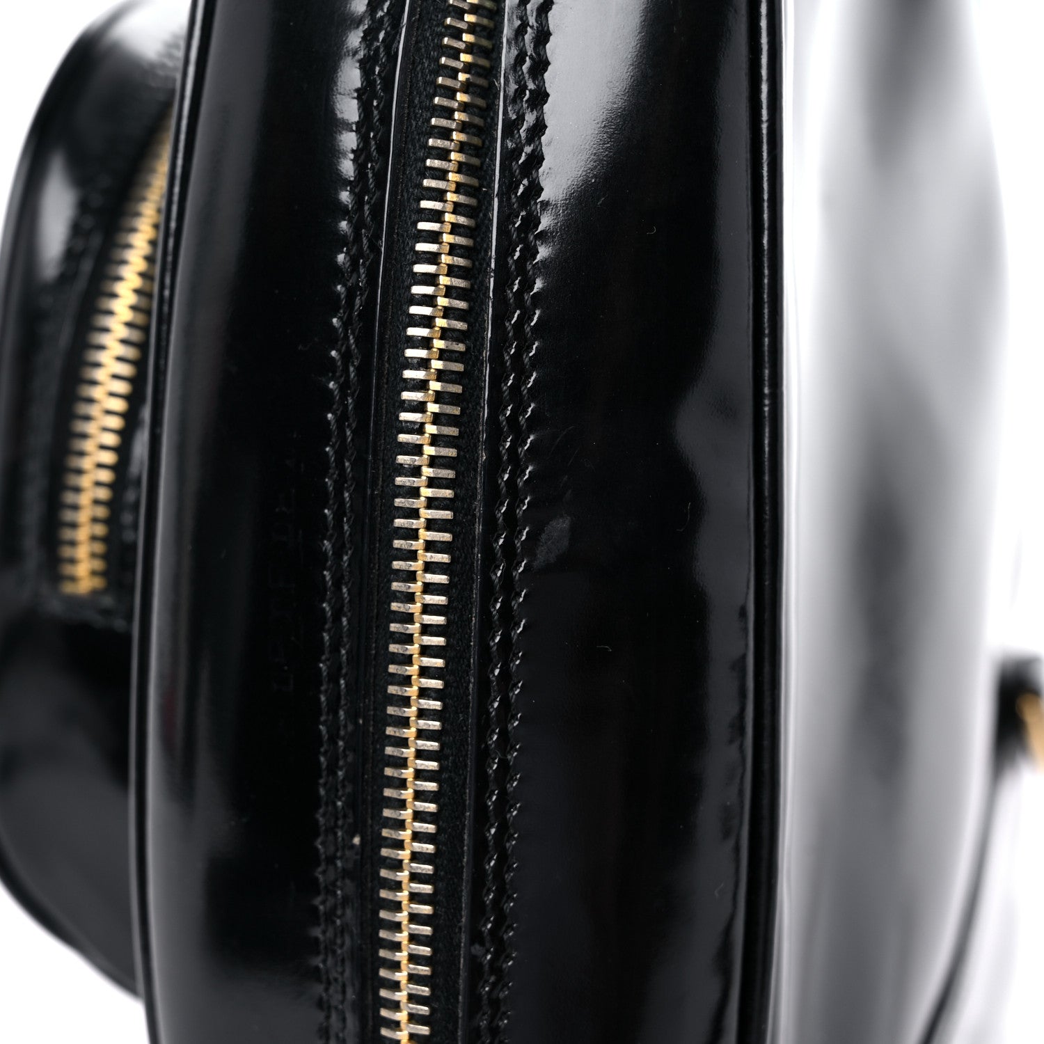 Gucci Patent Bamboo Backpack Sling Black 21 of 23