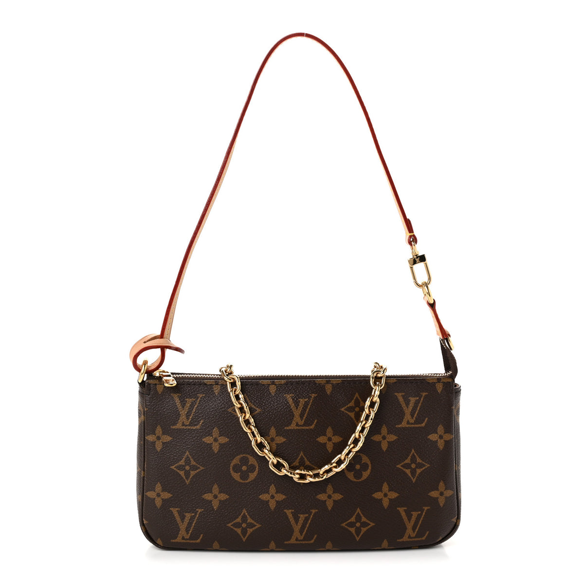 Louis Vuitton Monogram Chain Pochette Accessories 1 of 9