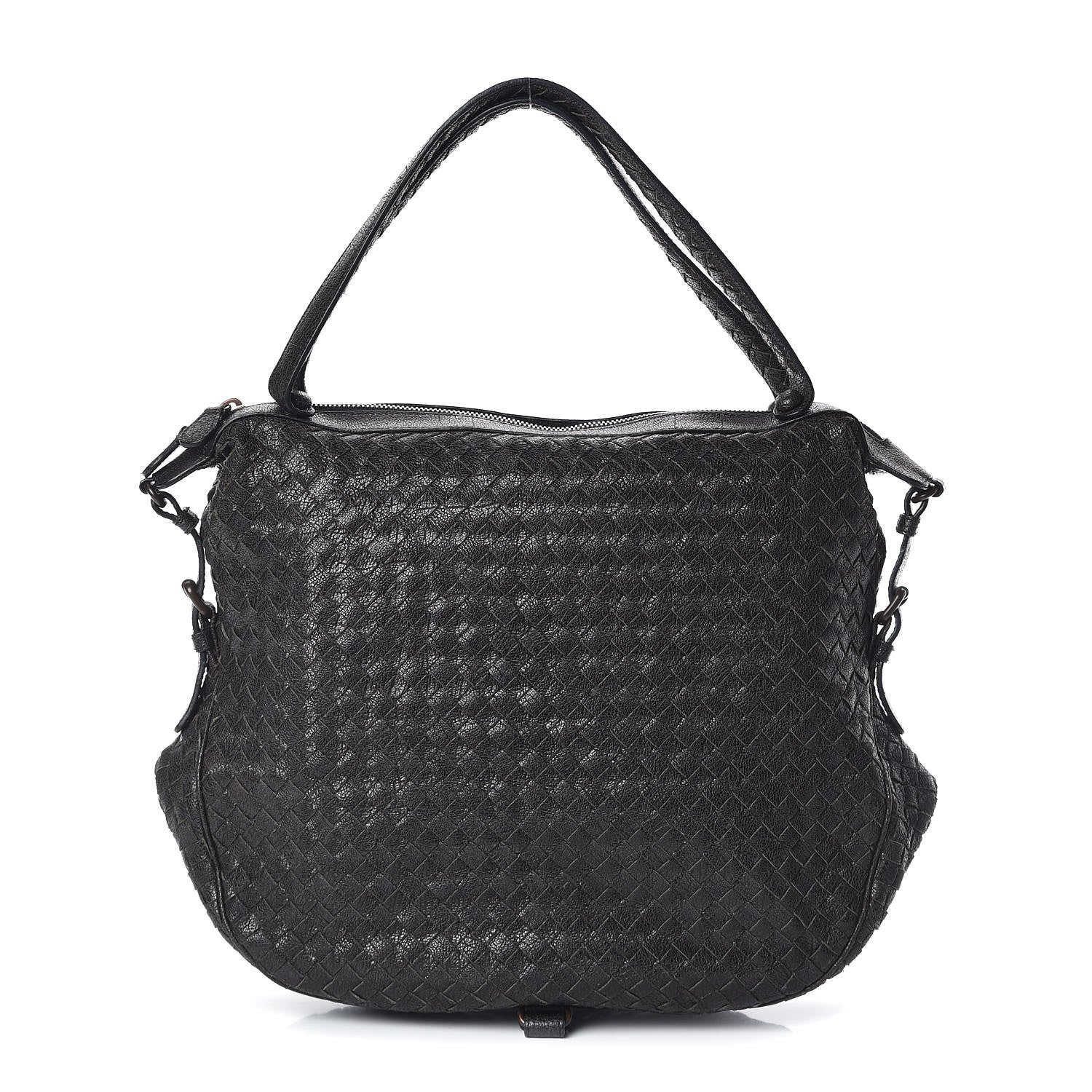Bottega Veneta Goatskin Intrecciato Belly 76 Bag Matita 1 of 8