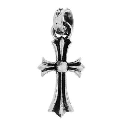 Chrome Hearts Sterling Silver Baby Fat Cross Pendant 1 of 4