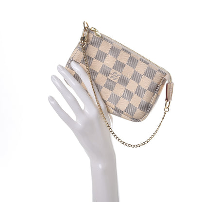 Louis Vuitton Damier Azur Mini Pochette Accessories 2 of 8