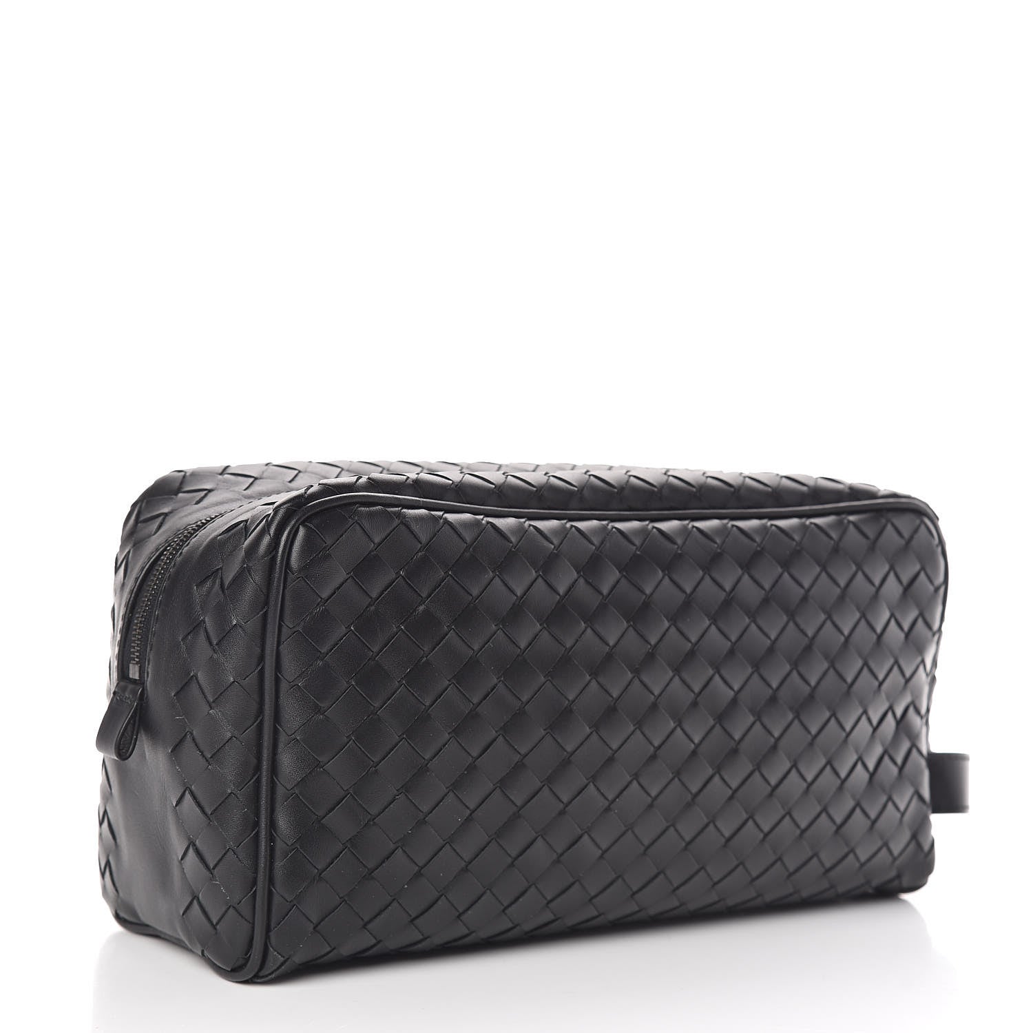 Bottega Veneta Nappa Intrecciato Beauty Bag Black 3 of 10