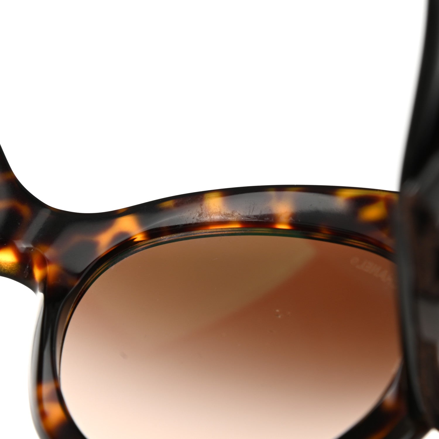 Chanel Acetate Patent CC Bow Sunglasses 5282-Q Tortoise 9 of 10