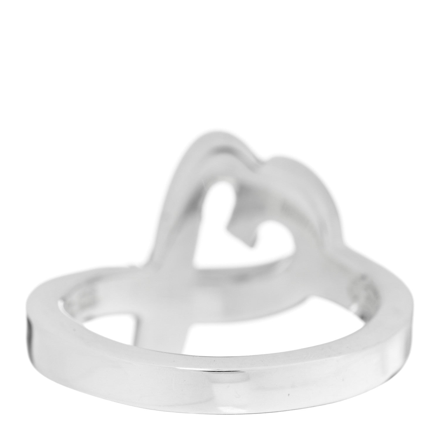 Tiffany Sterling Silver Paloma Picasso Loving Heart Ring 49 5 3 of 5