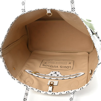 Louis Vuitton Monogram Giant Neverfull MM Kaki 4 of 4