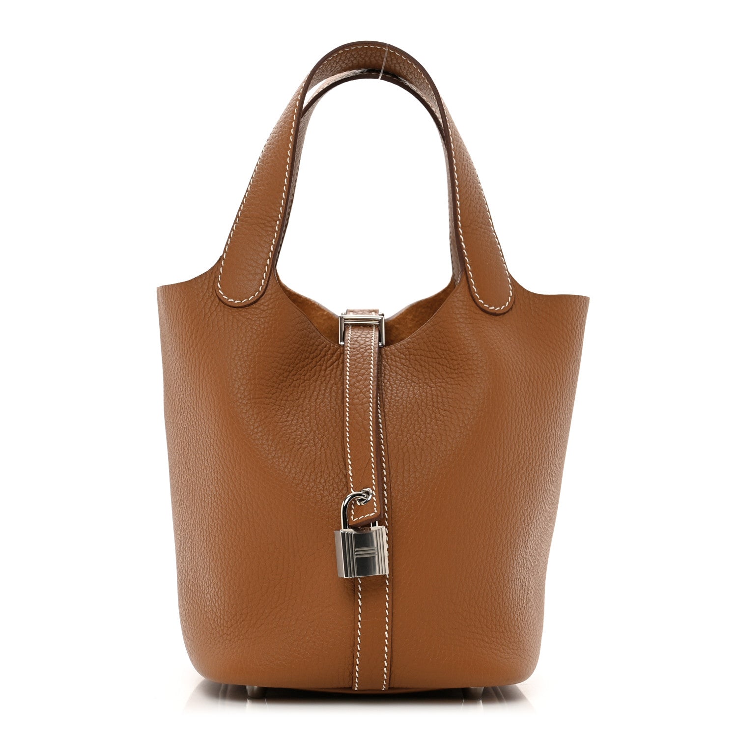 Hermes Taurillon Clemence Picotin Lock 18 PM Gold 1 of 10