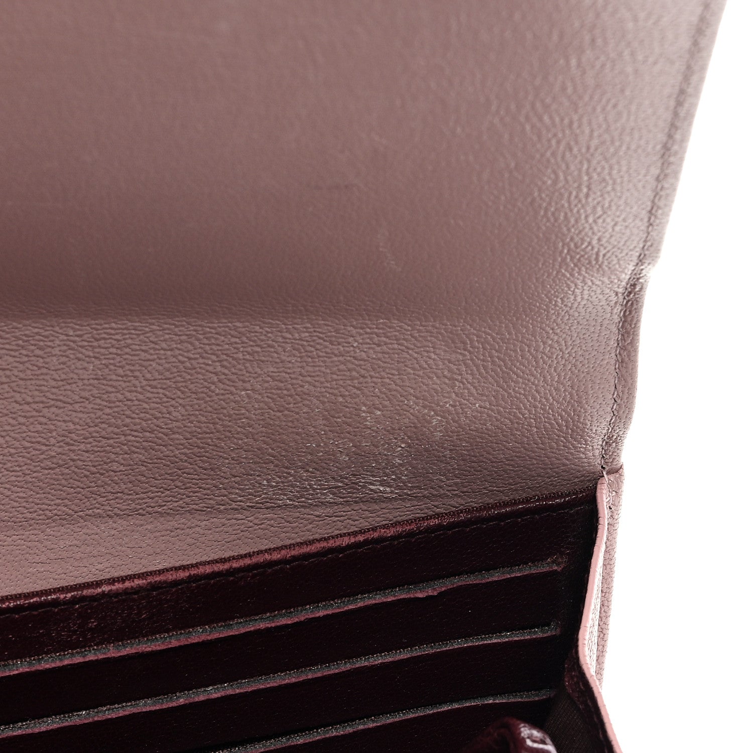 Chanel Sheepskin Quilted Mademoiselle Vintage Flap Wallet Pink 8 of 11