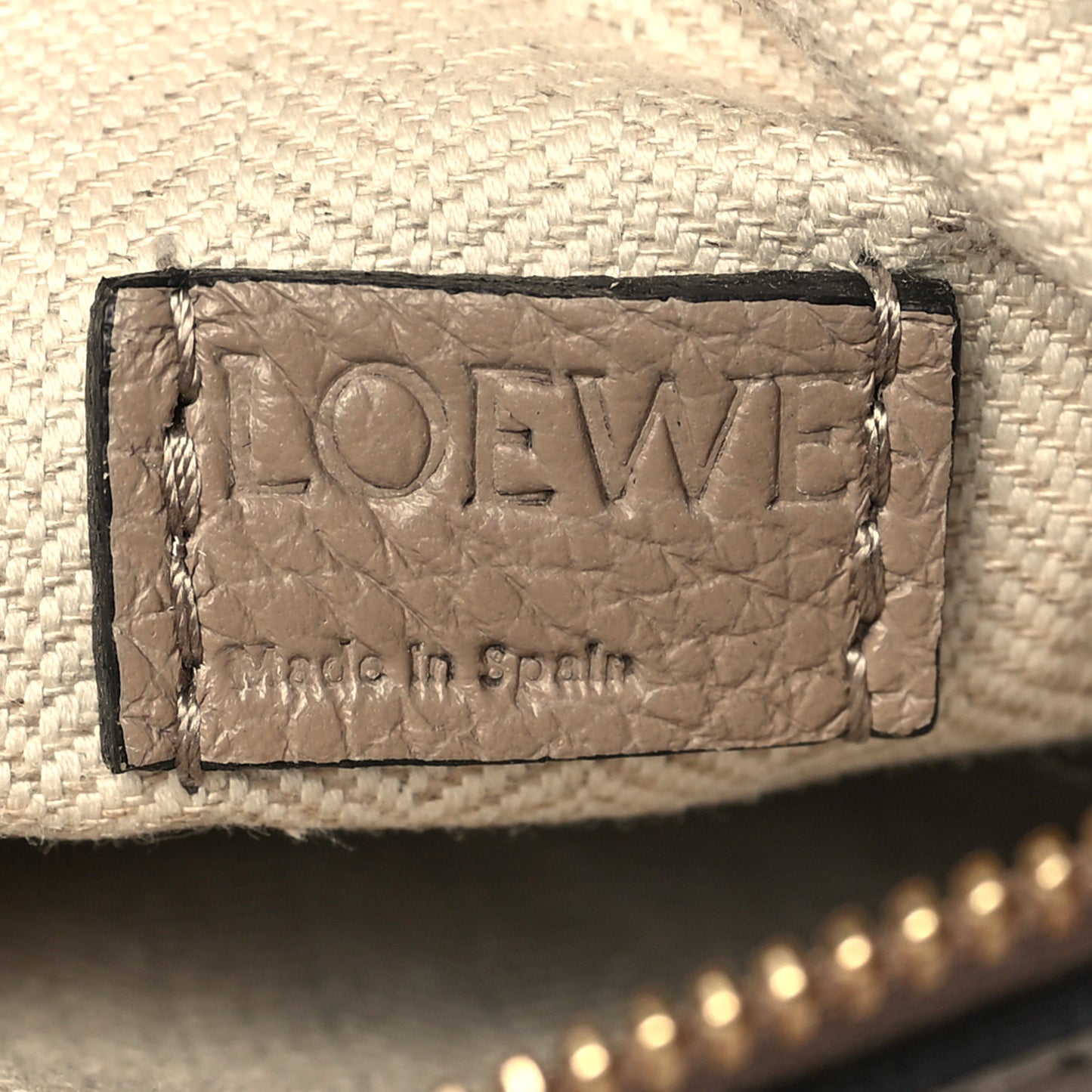 Calfskin Mini Puzzle Bag Sand