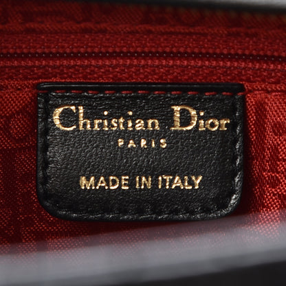 Christian Dior Lambskin Cannage Large Lady Dior Black 8 of 8
