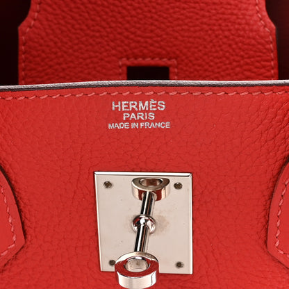 Hermes Togo Birkin 30 Rouge Vif 6 of 12