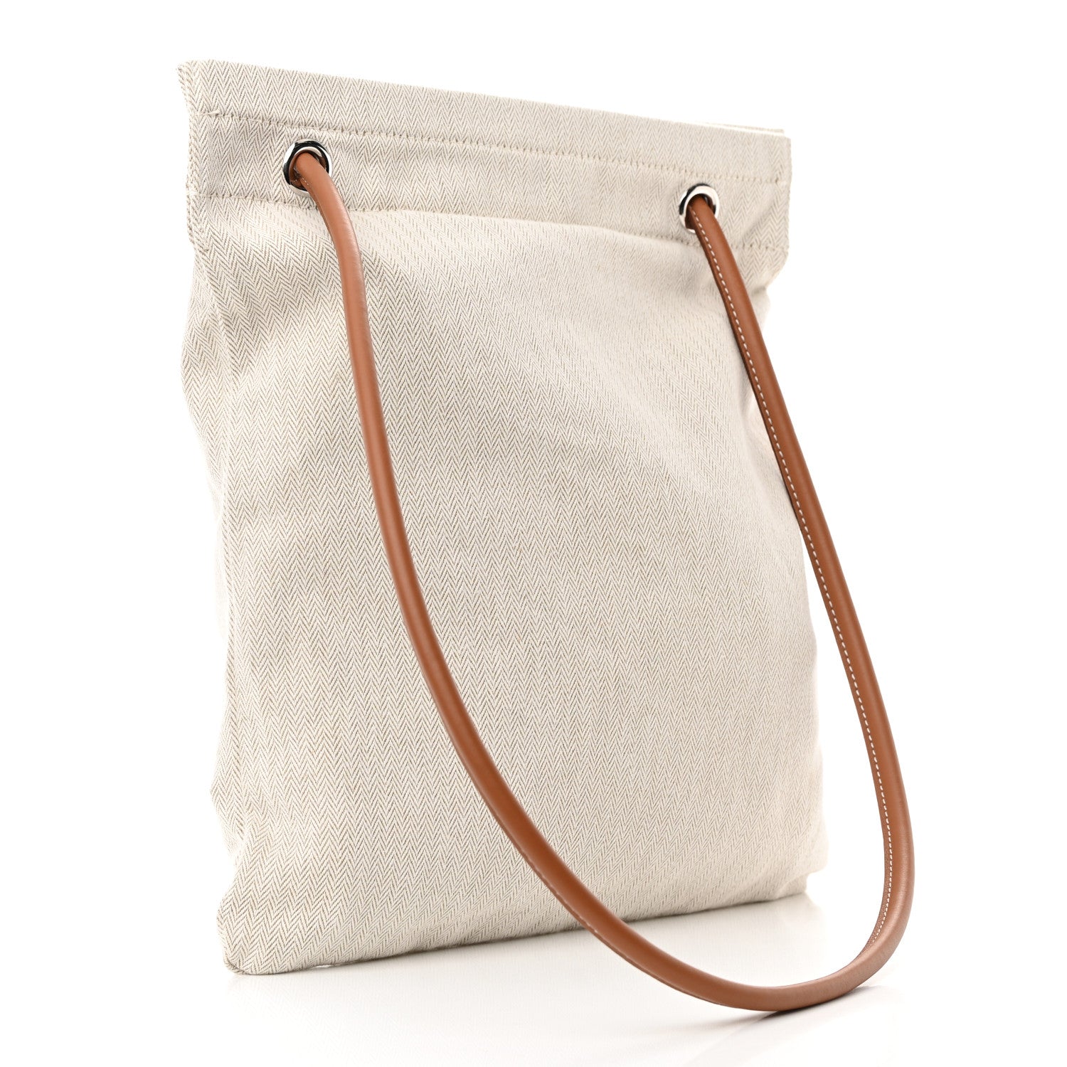 Hermes Canvas Swift Aline Grooming Bag Gold 3 of 12